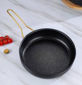 12-Piece tencere setleri klasik türk tarzı granit çift kulaklar silikon spalas paslanmaz çelik ve bambu ev pişirme için - Product Image 6