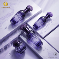 Bouteilles en verre vides personnalisables de luxe, contenants cosmétiques pour sérum, huile essentielle, lotion