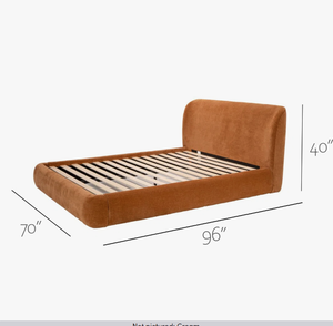 Modernes Neuestes Design Bett Europa Schlafzimmer-Set Holz Weiß Beige Queen <span class=keywords><strong>King</strong></span> Size Plattformbett - Product Image 3