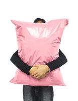 Enveloppes en polyéthylène extra larges imprimées sur mesure, résistantes aux déchirures, auto-adhésives, pour l'expédition de vêtements, de textiles de maison, vente en gros