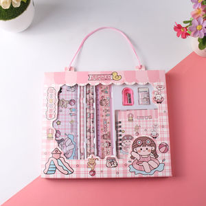 Bộ văn phòng phẩm cho học sinh tiểu học trẻ em đồ dùng học tập mẫu giáo giải thưởng Quà Tặng Hộp văn phòng phẩm cầm tay - Product Image 6