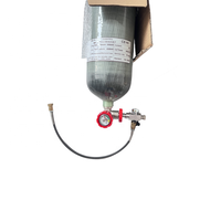 Fábrica de Tanques de Cilindro PCP al por Mayor Mini Tanque de Aire de Fibra de Carbono para Caza OEM Certificado CE ISO Botella PCP