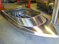 Kinocean — Yacht électrique en aluminium pour 2 personnes, bateau à vitesse, 12 pieds, Ski à Jet, livraison gratuite