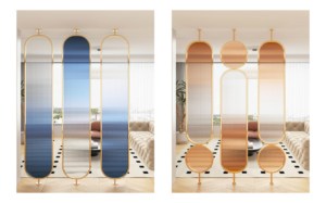 Séparation moderne de luxe d'écran en métal d'acier inoxydable pour le diviseur de salon de restaurant d'hôtel de bureau - Product Image 4