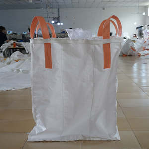 Sac en vrac 1 tonne 110x110x120 sacs en vrac pp Silage Sling Tote Woven Bulk Jumbo Sand 1000kg Jambo Big Bag avec <span class=keywords><strong>2</strong></span> Holl - Product Image 4