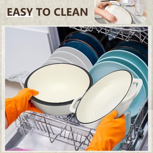 Horno holandés <span class=keywords><strong>de</strong></span> <span class=keywords><strong>hierro</strong></span> fundido con tapa <span class=keywords><strong>para</strong></span> <span class=keywords><strong>hornear</strong></span> <span class=keywords><strong>pan</strong></span> <span class=keywords><strong>de</strong></span> masa fermentada, horno redondo <span class=keywords><strong>de</strong></span> 5 cuartos <span class=keywords><strong>de</strong></span> galón, olla <span class=keywords><strong>para</strong></span> <span class=keywords><strong>pan</strong></span> <span class=keywords><strong>de</strong></span> Horno Holandés <span class=keywords><strong>de</strong></span> <span class=keywords><strong>hierro</strong></span> fundido esmaltado - Product Image 2