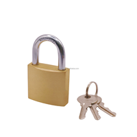Cadenas en laiton massif personnalisable épaisseur moyenne Candado haut sécurité cuivre 20-75mm