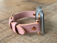 Beste Verkäufer Magnetische Schleife Leder Uhr Band für Apple Uhr 38mm/40mm/42mm/44mm MCR-0058