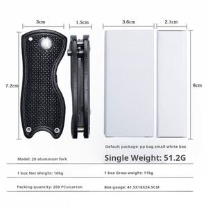 WW76 Herramienta de Reparación de Divots Metálica Plegable Personalizada con Logotipo, en Oferta, con Marcadores de Pelota de Golf y Clip Magnético para Gorra - Product Image 4