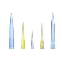 Fournitures de laboratoire Embouts de pipette en plastique 200ul 1000ul bleu jaune pour pipettes Gilson/Finland/Universal