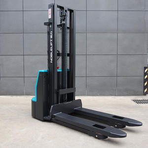 מלגזה חשמלית נובליפט 1.5 טון, סוג הליכה, ידית ארוכה, סוללת עופרת-חומצה, תורן דו-שלבי, פוליאוריטן, מעבר 1200 מ\\\"מ - Product Image 4