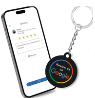 Porte-clés NFC Google Review : Obtenez plus d'avis |   Carte de commentaires pour la maison d'hôtes d'affaires