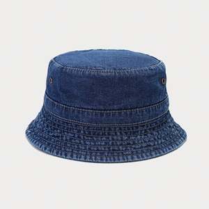 Sombrero de Pescador de Mezclilla en Blanco, Estilo Retro, Transpirable, para Hombre y Mujer, Tendencia Verano 2024 - Product Image 4