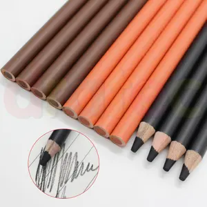 Professional wooden soft medium hard charcoal pencil set thick 4mm lead sketch pencil custom logo for kids artist drawing