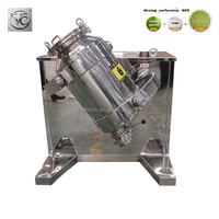 Mélangeur de tambour 3D automatique FKJX avec moteur pour le mélange de poudres chimiques et plastiques