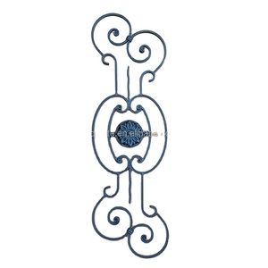 Pièces de rosettes en acier forgé décoratif pour clôture métallique, <span class=keywords><strong>grille</strong></span> de balcon et usage décoratif - Antirouille, écologique, vente en gros - Product Image 6