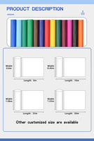 Adhesivo de vinilo autoadhesivo de salida de fábrica de 3 años fácil de cortar superficie brillante mate varios colores CORTE PERMANENTE DE plotter de PVC