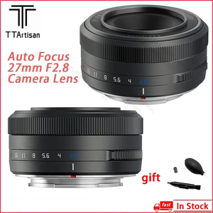 TTArtisan-lente De Camara F2.8 De Enfoque Automatico, Montaje Fujifilm XF Para XA7, XT30, <span class=keywords><strong>XPRO</strong></span>, XE4, XS10, 27mm - Product Image 1