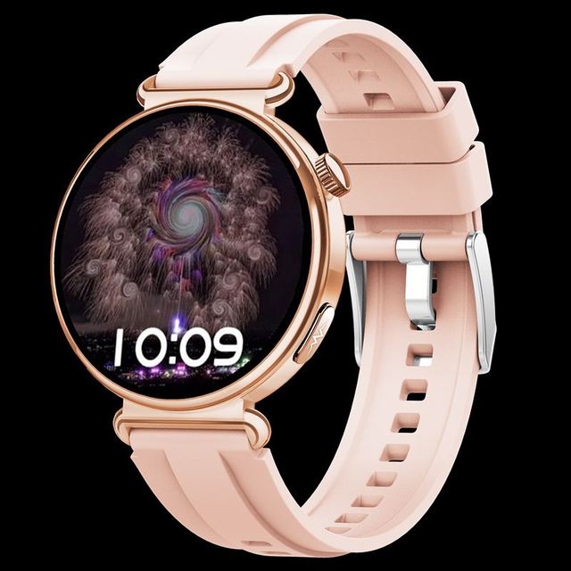 ECG Smart Watch with AMOLED Display Fitness Tracker Sleep Tracker AI Voice Assistantt Answer Calls Smartwatch ET493