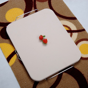 2021 di Vendita caldo Quadrato Pizza In Pietra Con Le Orecchie Per La Cottura - Product Image 4