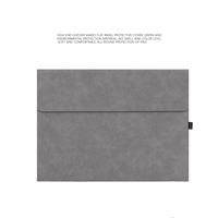 Housse Universelle en Cuir Noir pour Tablette Microsoft Surface Pro 4 / 5 / 6 / 7 de 12.3 Pouces