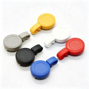 Badge d'employé rétractable avec cordon, boucle télescopique facile à tirer, largeur 3,2 cm, longueur 60 cm, durable, vente en gros usine - Product Image 1