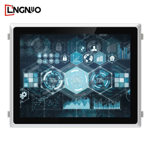 PC industriel à écran tactile capacitif sans ventilateur de 15,0 pouces 1024x768 avec surveillance de l'énergie éolienne, SSD M.2 NVME, double LAN et port HD - Product Image 6