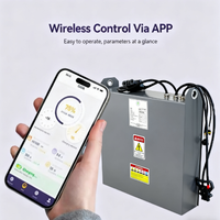 Meilleur prix de gros LiFePO4 51.2V-410Ah 150Ah-410Ah 6000 cycles, batteries personnalisables pour chariots élévateurs, voiturettes de golf et UPS