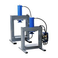Presse hydraulique à double colonne Jinfeng Hydraulics pour semelles de chaussures et manioc, 30 tonnes, 380V, moteur 3KW, composants principaux, garantie 1 an