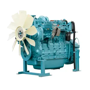 Shangyan Engine 185KW 1500rpm mesin Diesel Generator Turbo 6 silinder untuk Generator