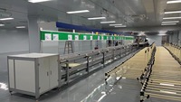 Ligne d'assemblage de robots aspirateurs automatiques, ligne de production de robots aspirateurs, ligne d'assemblage de machines de nettoyage de sols
