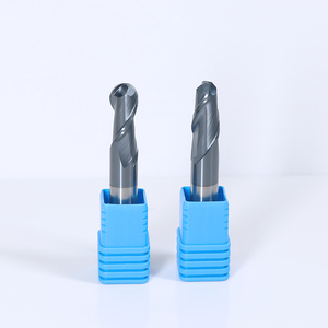 DouRuy 2A tek flüt <span class=keywords><strong>CNC</strong></span> freze uçları 3.175/4/5/6mm sol elini kesme Spiral akrilik PCB PVC alüminyum için özelleştirilmiş OEM - Product Image 1