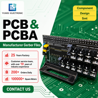 Assemblage de circuits imprimés (PCB) de qualité supérieure avec connecteurs dorés pour ordinateurs industriels, avec service de placage des connecteurs