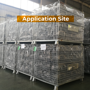 Gabbia Metallica Pieghevole per Magazzino |   Grado Industriale |   Vino Rosso, Ricambi Auto, Supermercati e Abbigliamento Sono Tutti Adatti - Product Image 5