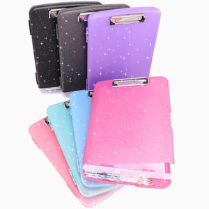 Porte-documents en plastique personnalisé YUZMEI, format A4, en PP, avec clip brillant, classeur avec rangement, porte-documents pour infirmières - Product Image 5