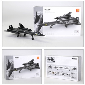 Set de Bloques de Construcción del Avión de Reconocimiento SR-71 BLACKBIRD, Juguetes para Minoristas de Modelos de Juguetes, Compradores Mayoristas y Vendedores de Comercio Electrónico - Product Image 5