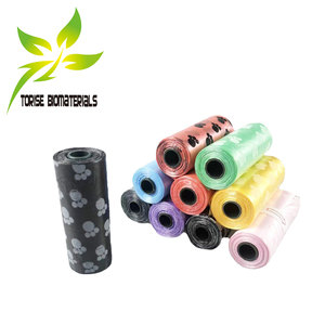 Distributeur de sacs à déjections canines <span class=keywords><strong>en</strong></span> plastique compostable personnalisés, sacs à fond plat, certifiés biodégradables BPI OK COMPOST, acceptant les commandes personnalisées - Product Image 5
