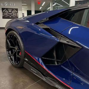 Kit de carrosserie en fibre de carbone sèche style OE pour <span class=keywords><strong>Rev</strong></span> 2023+ : diffuseur avant, canards, aileron et jupes latérales pour pare-chocs de voiture - Product Image 5