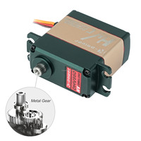 Servomoteur numérique à engrenages métalliques Kpower DHV860 12V 60kg à couple élevé sans noyau pour modèles de voitures et camions RC Baja 1/8 1/10