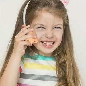 Fournitures scolaires de salle de classe Design amusant ergonomique <span class=keywords><strong>Taille</strong></span>-<span class=keywords><strong>crayon</strong></span> mignon en forme de nez pour enfants - Product Image 4