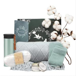 Nuevo Festival Comercial 2025, Regalo de Recuperación, Juego de Regalo de 8 Piezas, Manta de Confort con Borlas, Caja de Regalo de <span class=keywords><strong>Cumpleaños</strong></span>, Cesta <span class=keywords><strong>para</strong></span> Mujer - Product Image 1