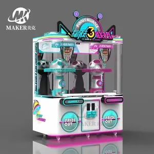 Hot Selling Speelgoed Cadeau Klauw Kraan Game Machine Pop 2 Player Catching Claw Machine