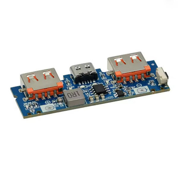 Lithium Battery Charger Board LED Dual USB 5V 2.4A Micro Type-C 18650 Charging Module Mobile Power Bank Circuit Board
