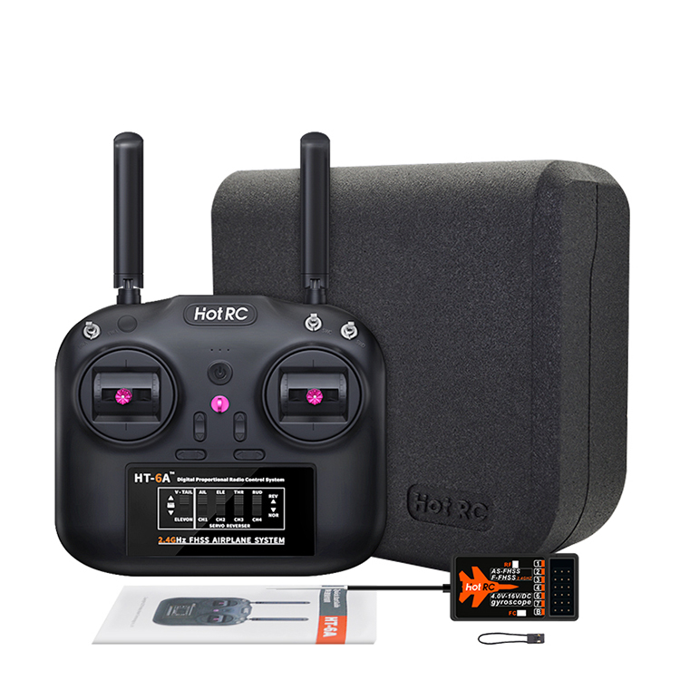 HT-8A con el receptor del giroscopio