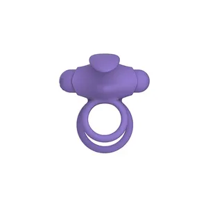 Silicone Adulte Sex Toy Cock Ring Étanche Vibrateur Retarder L'éjaculation Prématurée Pénis Anneaux pour Hommes Sexe