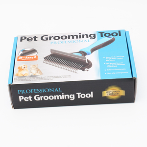 Fabricante OEM ODM, Juego de Herramientas de Aseo para Mascotas 5 en 1, Cepillo para Eliminar Pelo de Perros y Gatos, con Guante para Mascotas y <span class=keywords><strong>Cortauñas</strong></span> - Product Image 3