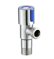 Robinet d'angle en acier inoxydable SUS 201/304 épaissi, chaud/froid, pour chauffe-eau, salle de bain, usage domestique moderne, interrupteur 1/2 pouce
