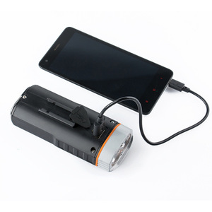 ไฟจักรยานแบบชาร์จ USB ได้ COB LED ความสว่างสูง กันน้ำ IPX4 4 โหมด ไฟหน้าจักรยานเสือภูเขา - Product Image 4