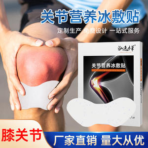 แผ่นไฮโดรเจลเย็นสำหรับข้อต่อ ยืดหยุ่น ระบายอากาศได้ดี 8 ชิ้น บรรเทาอาการปวดสำหรับเล่นกีฬา ใช้ได้ทั้งชายและหญิง ด้วยกลูโคซามีนและผงเมนทอล - Product Image 3