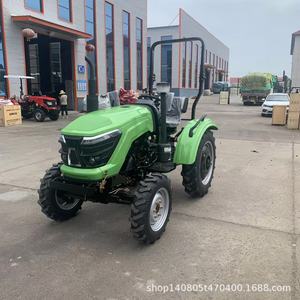Tracteur à roues 70 CV 4x4 à transmission par engrenages, usage agricole, multifonctionnel, rouge - Product Image 2